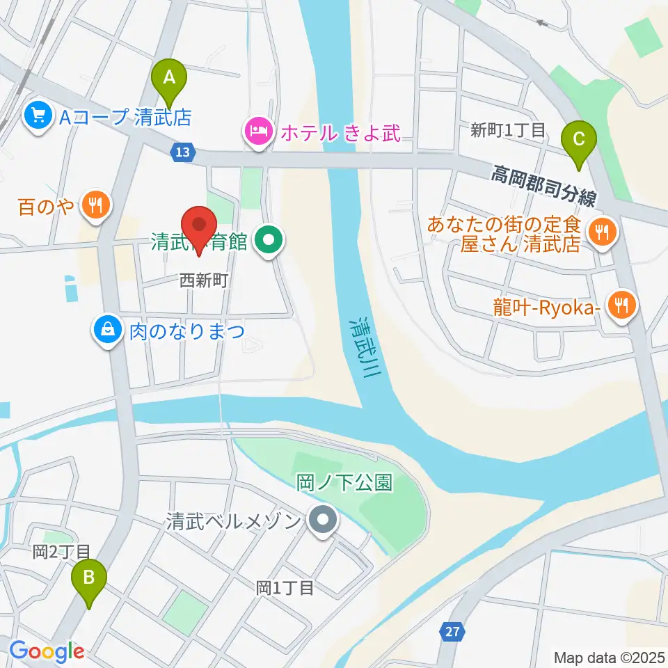 宮崎市清武文化会館周辺のコンビニエンスストア一覧地図