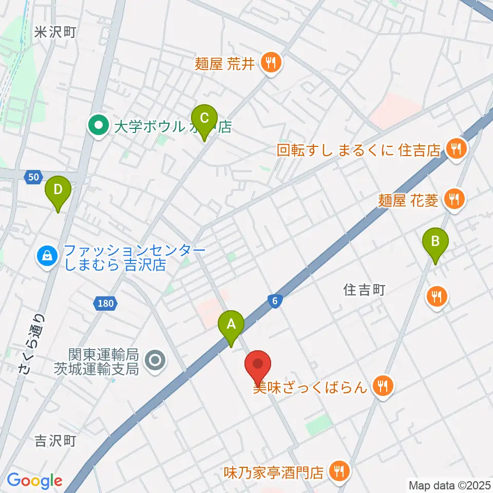 桐朋 子供のための音楽教室 水戸教室周辺のコンビニエンスストア一覧地図
