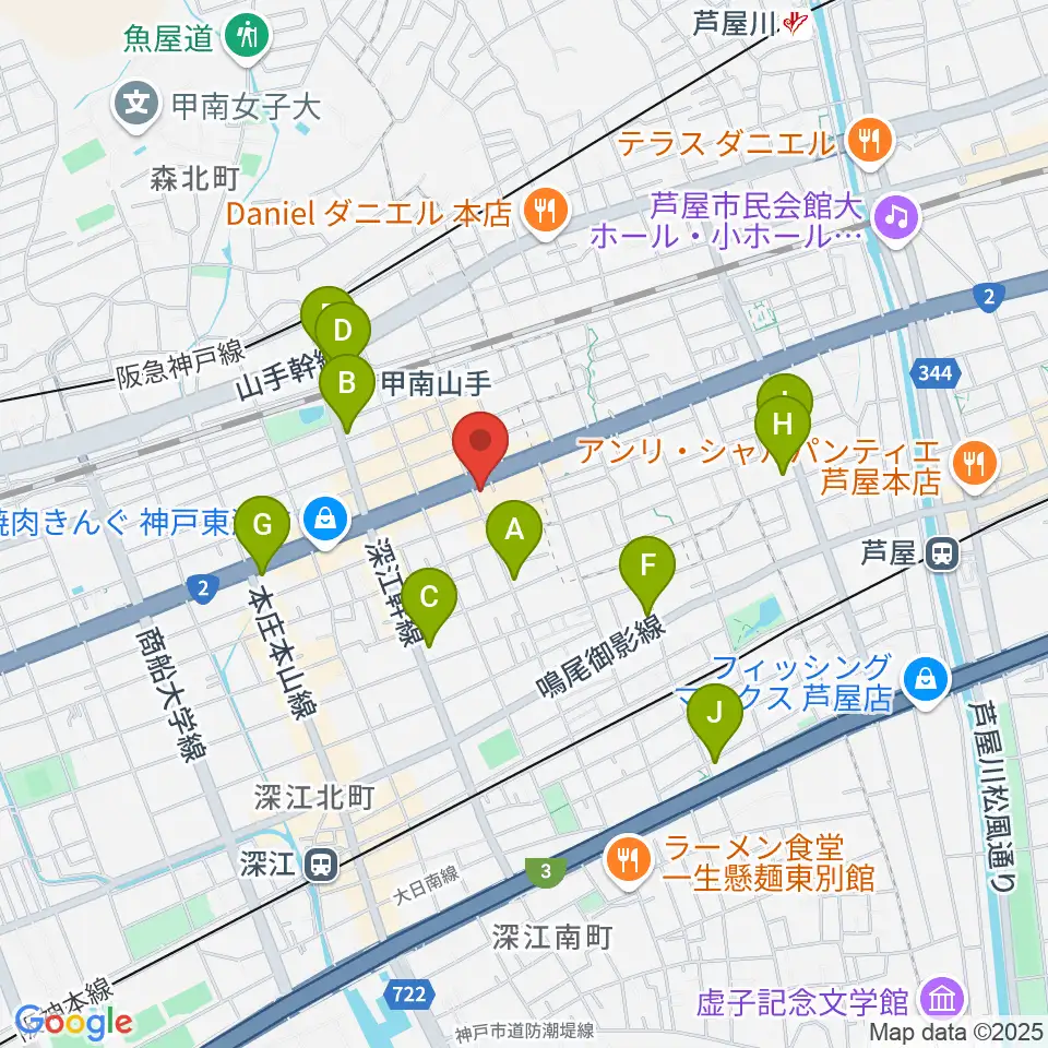 zing music周辺のコンビニエンスストア一覧地図