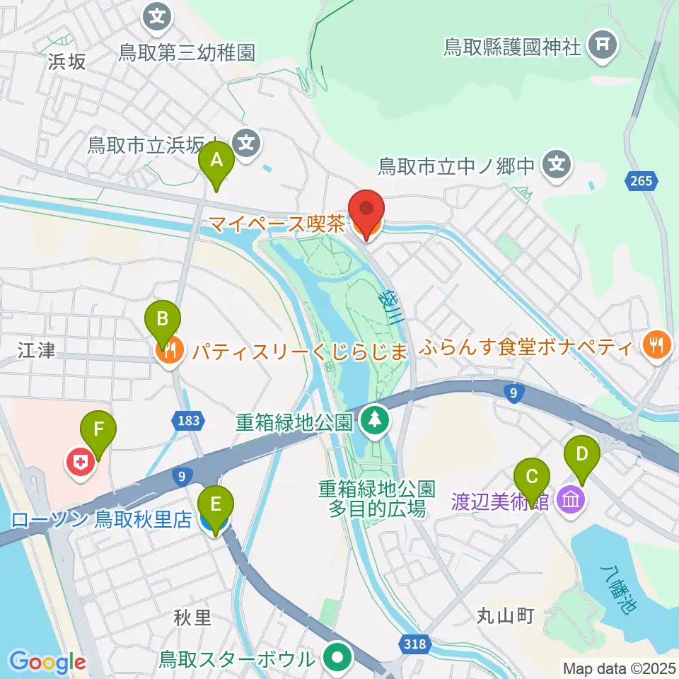 STUDIO MYPACE周辺のコンビニエンスストア一覧地図