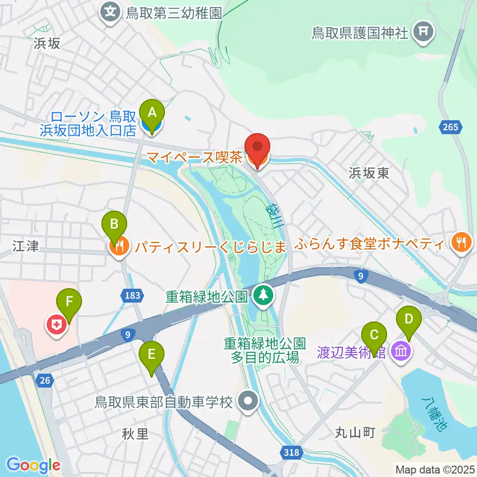 STUDIO MYPACE周辺のコンビニエンスストア一覧地図