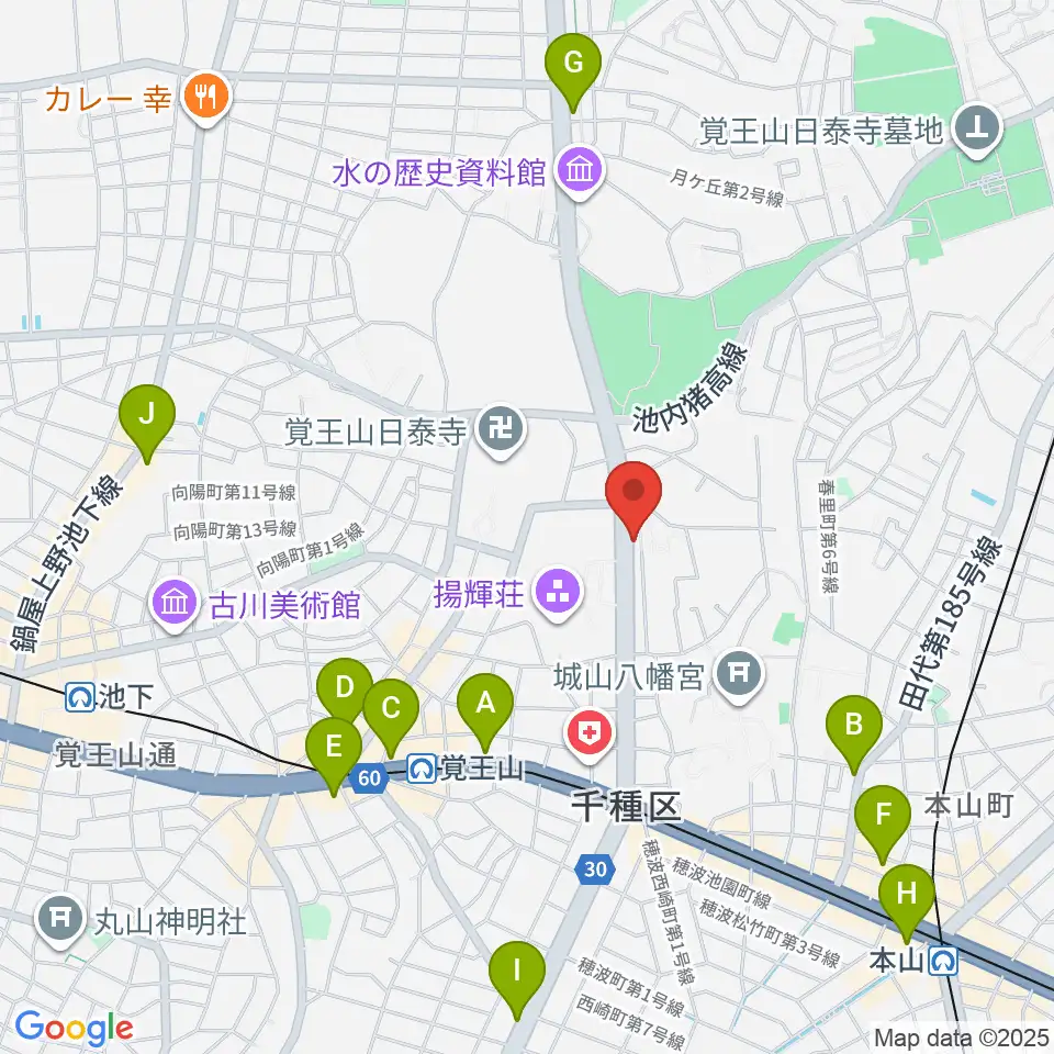 music studio blue周辺のコンビニエンスストア一覧地図