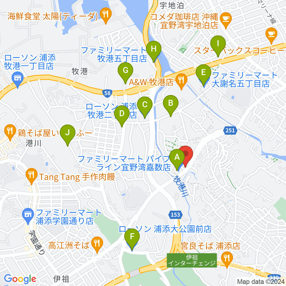 STUDIO FILL☆IN周辺のコンビニエンスストア一覧地図