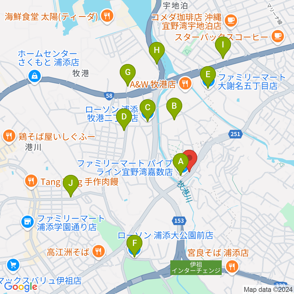 STUDIO FILL☆IN周辺のコンビニエンスストア一覧地図