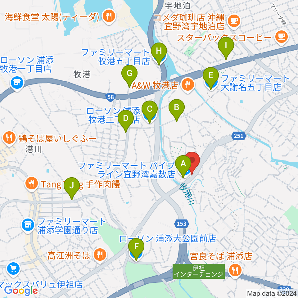 STUDIO FILL☆IN周辺のコンビニエンスストア一覧地図