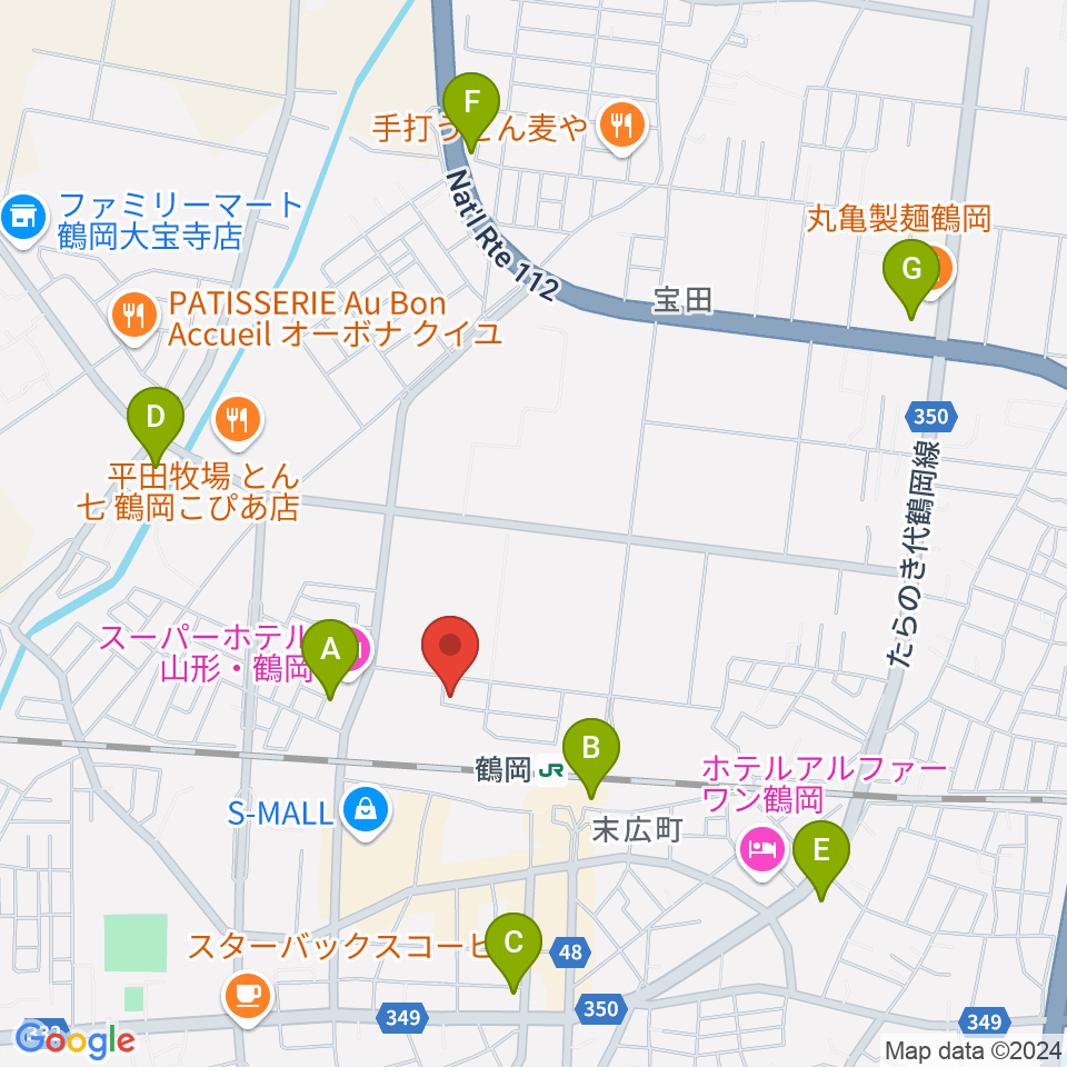 なんだ屋周辺のコンビニエンスストア一覧地図