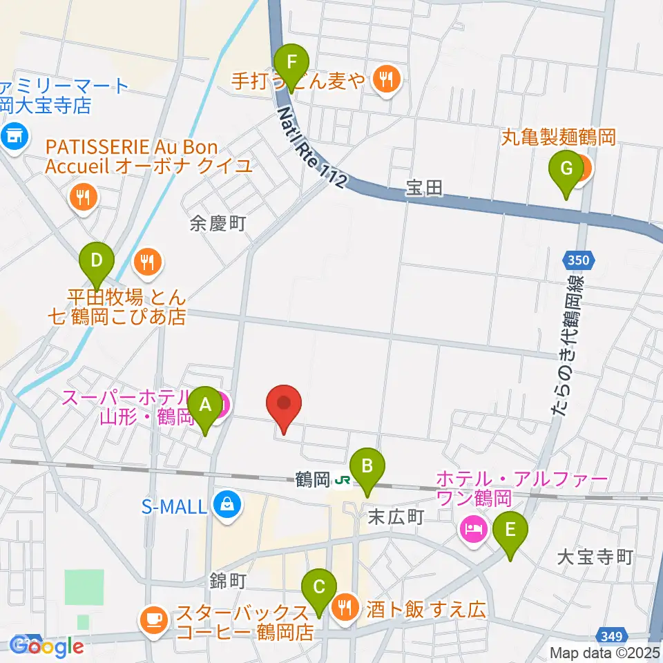 なんだ屋周辺のコンビニエンスストア一覧地図