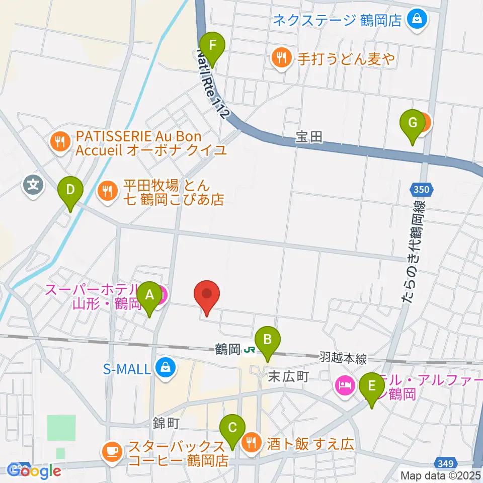 なんだ屋周辺のコンビニエンスストア一覧地図
