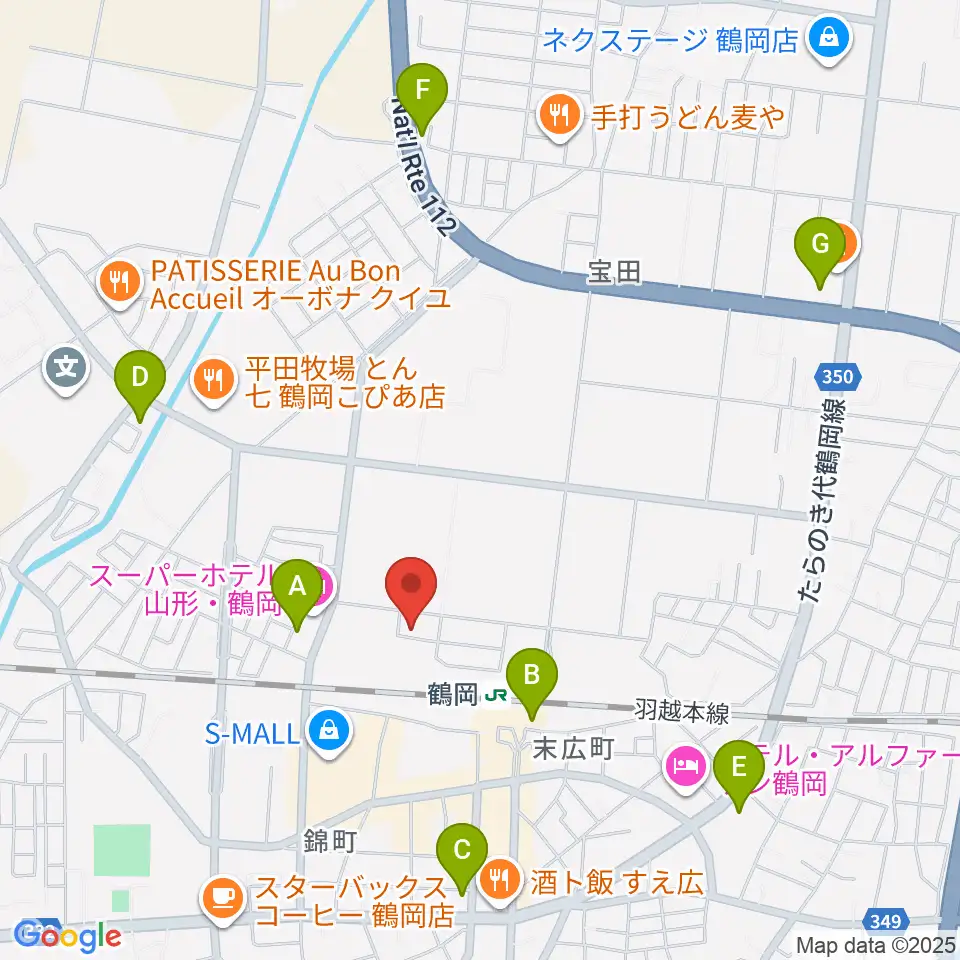 なんだ屋周辺のコンビニエンスストア一覧地図