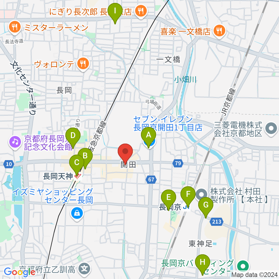 スタジオタルレック周辺のコンビニエンスストア一覧地図