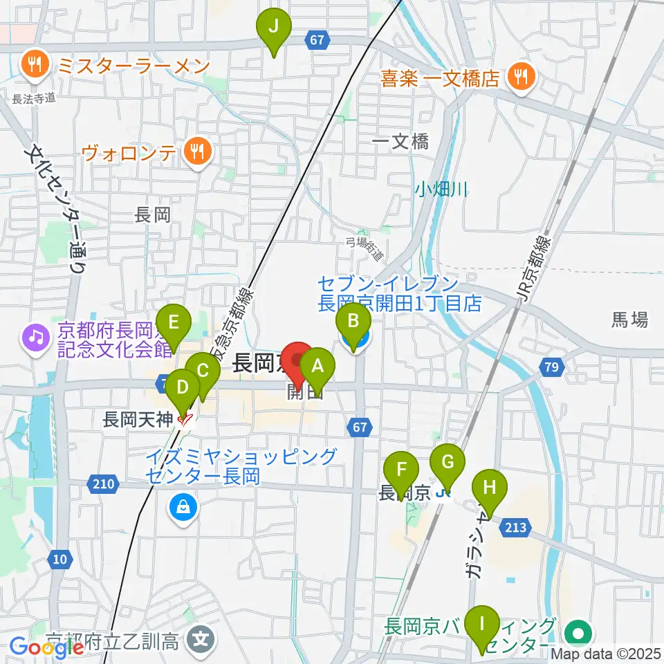 スタジオタルレック周辺のコンビニエンスストア一覧地図