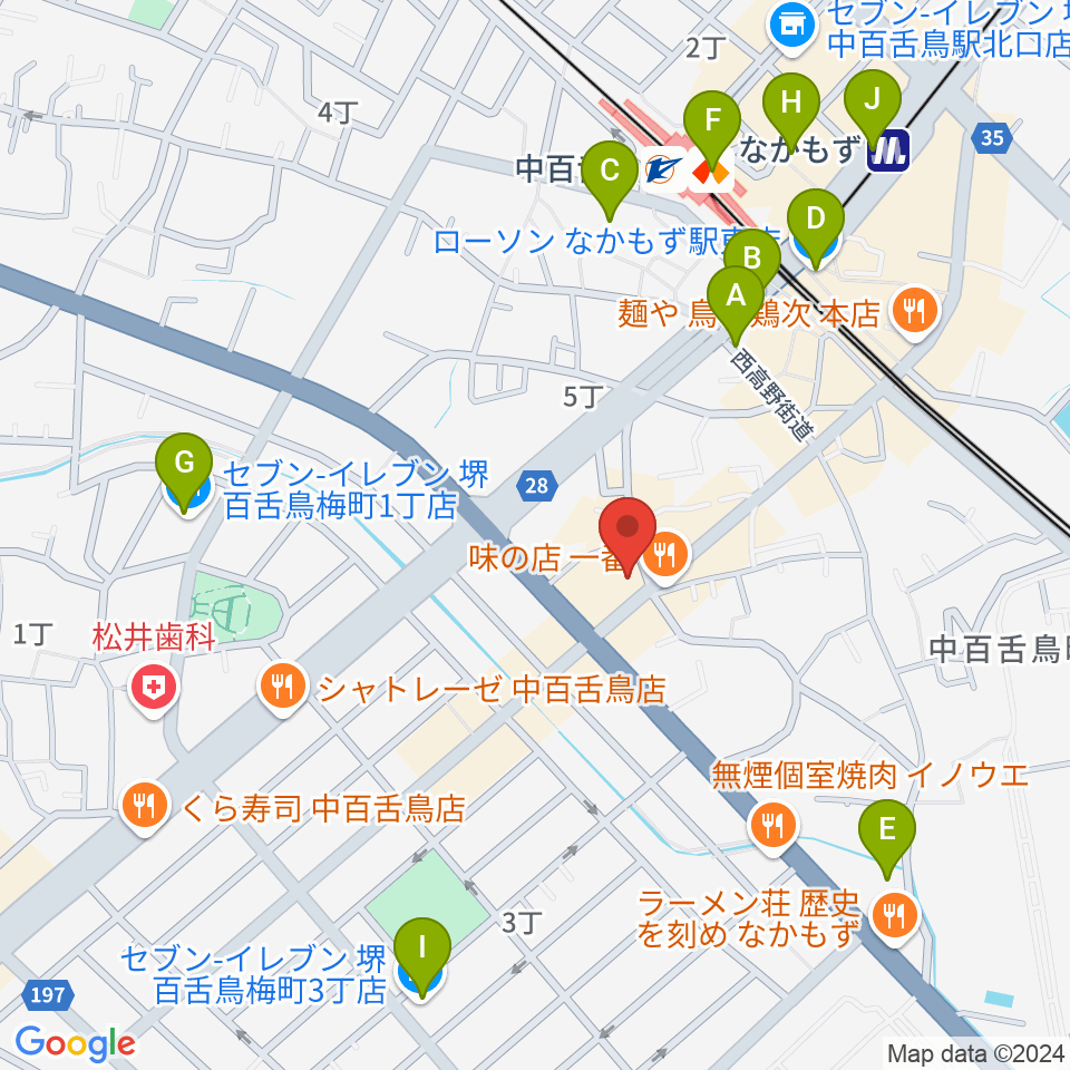 music studio Magic周辺のコンビニエンスストア一覧地図