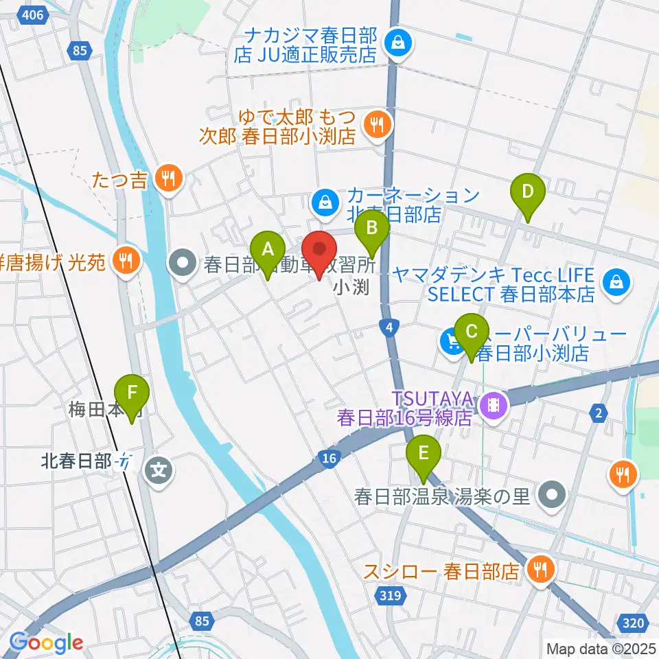 サトウ楽器周辺のコンビニエンスストア一覧地図