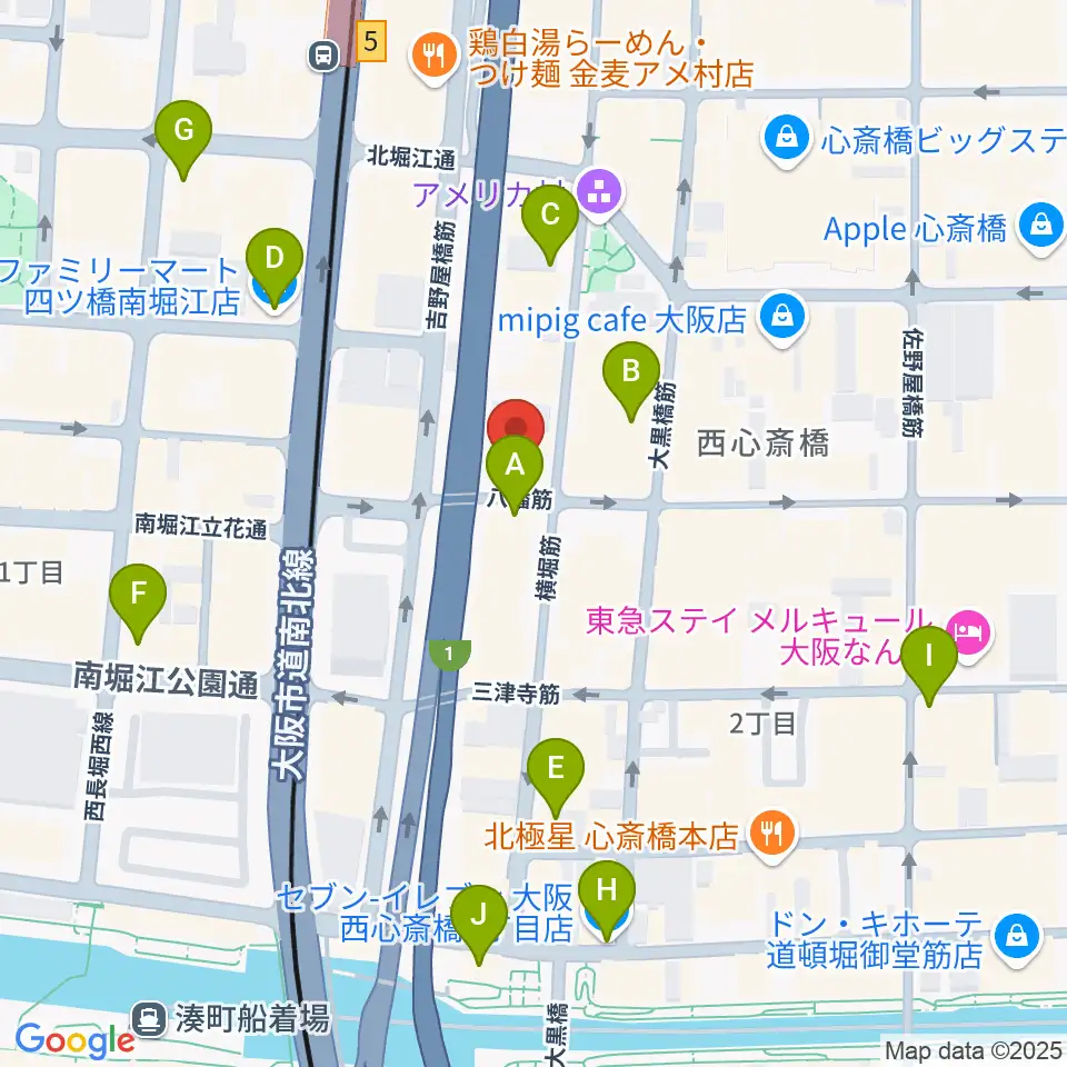 スタジオパズル周辺のコンビニエンスストア一覧地図