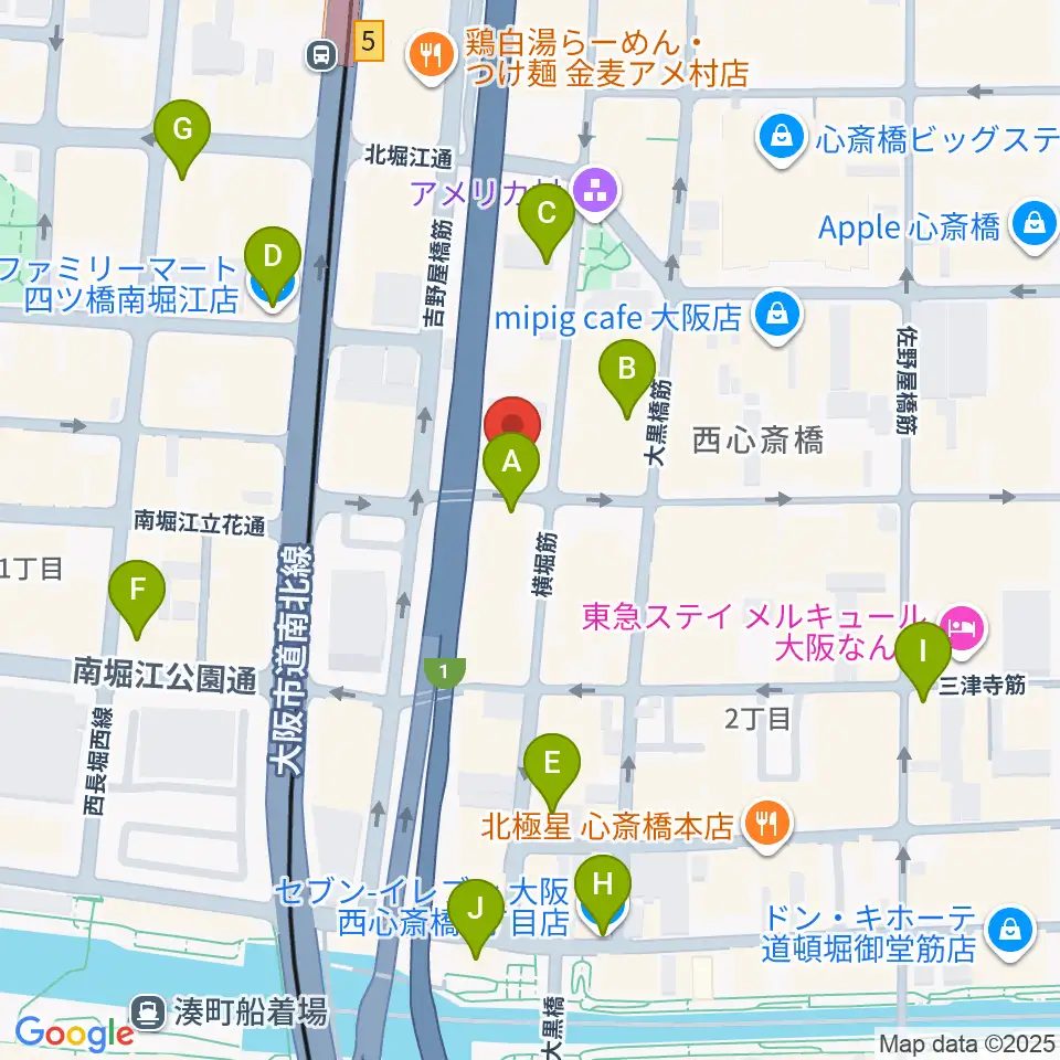 スタジオパズル周辺のコンビニエンスストア一覧地図