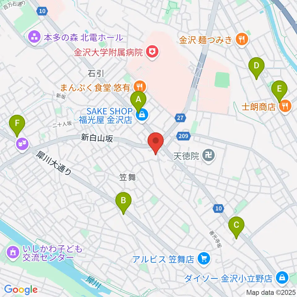 アマルナミュージックスタジオ周辺のコンビニエンスストア一覧地図