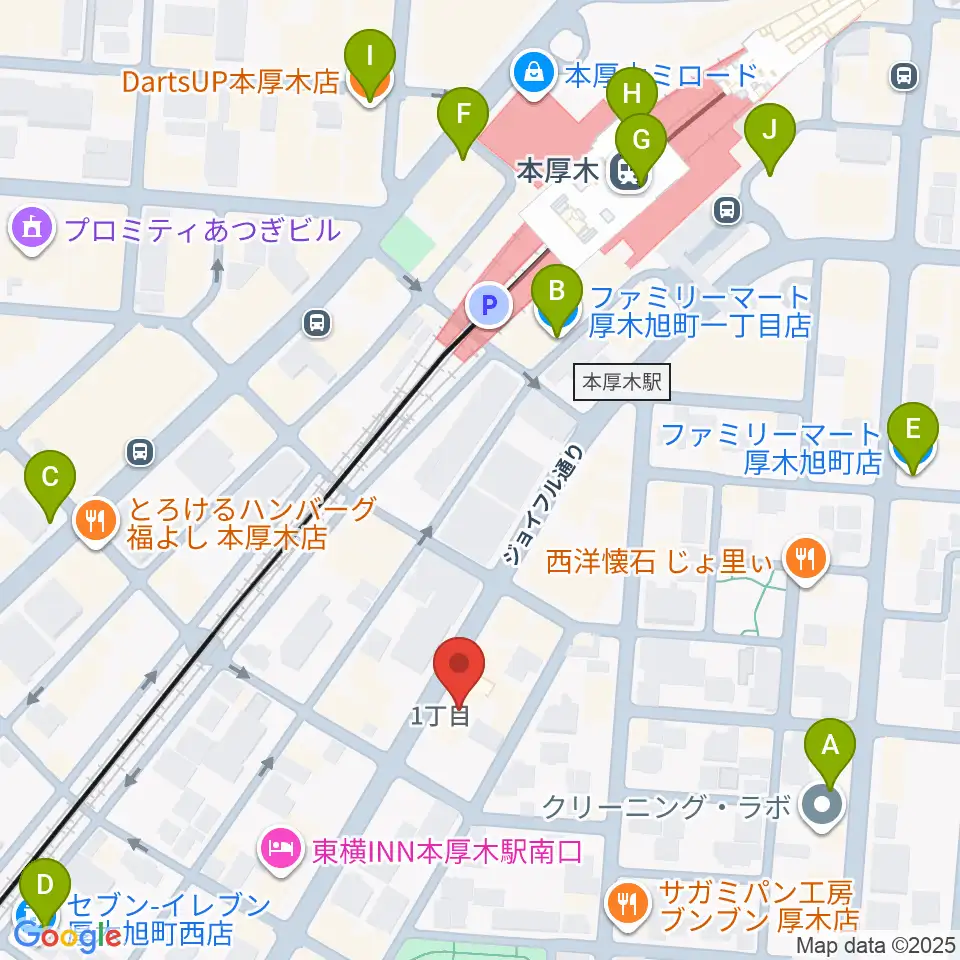 タイサクミュージシャンズスクール周辺のコンビニエンスストア一覧地図