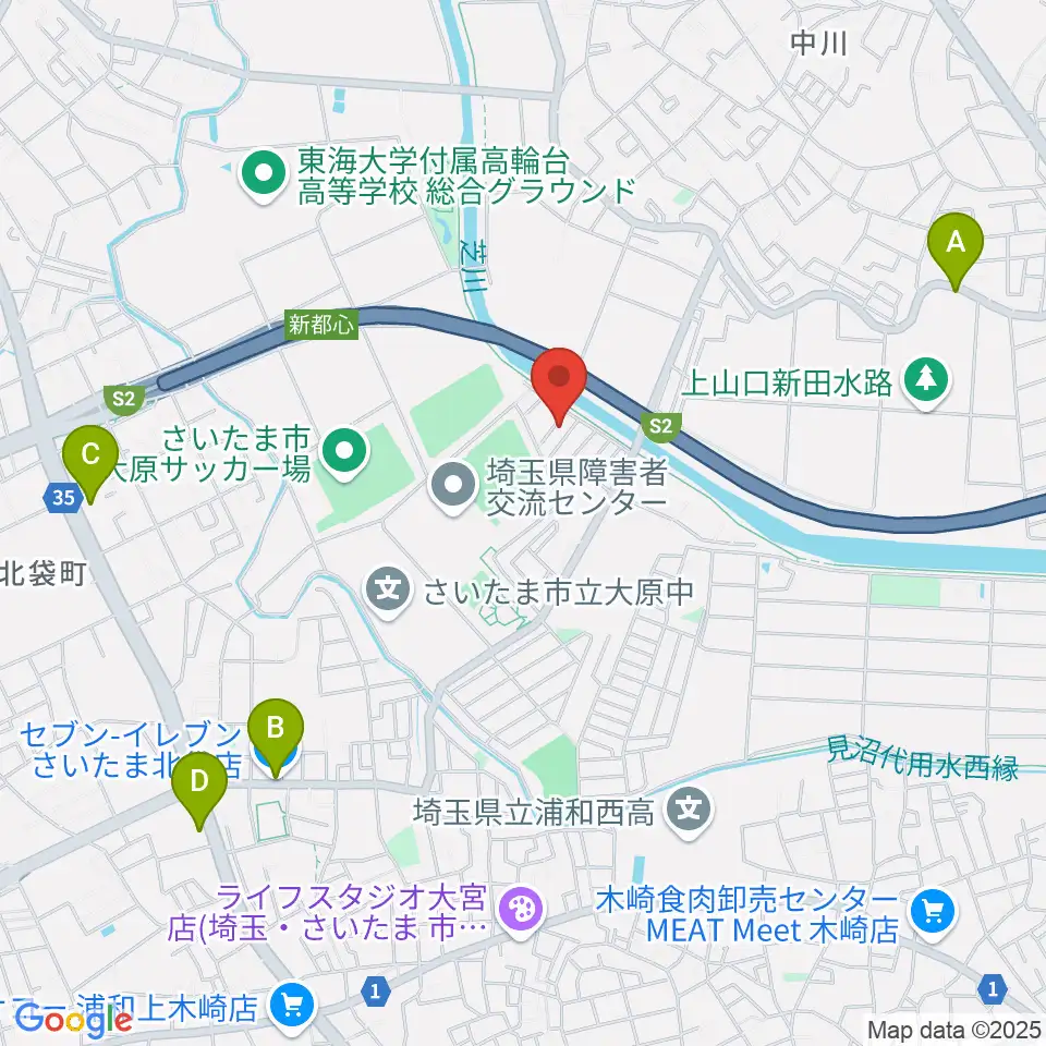リトミック音楽教室カシュカシュ周辺のコンビニエンスストア一覧地図