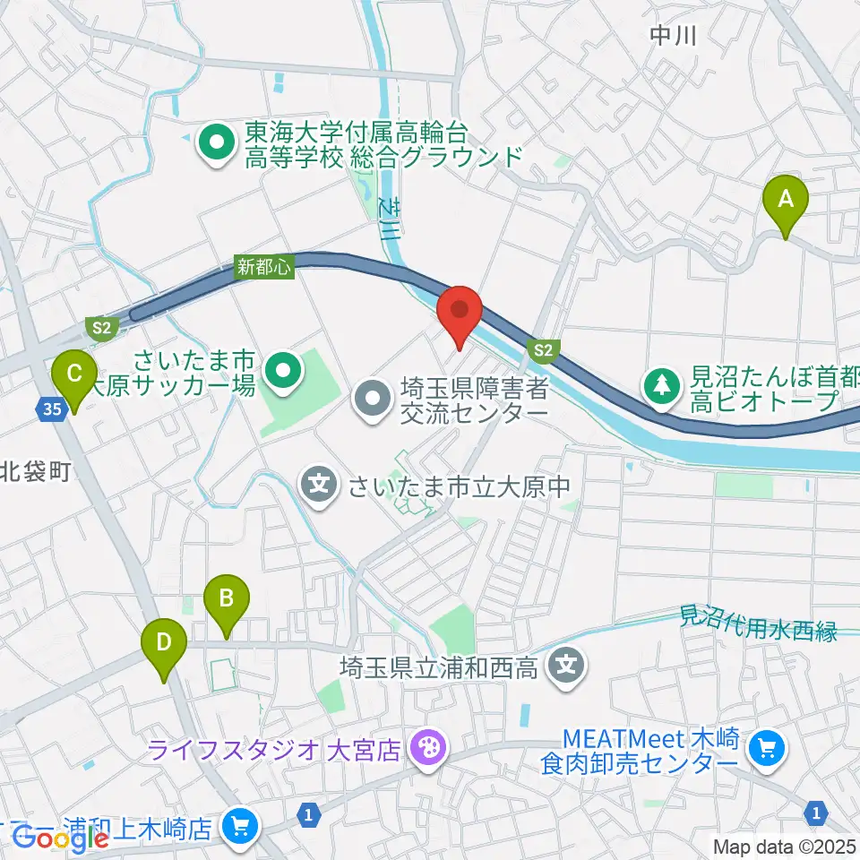 リトミック音楽教室カシュカシュ周辺のコンビニエンスストア一覧地図