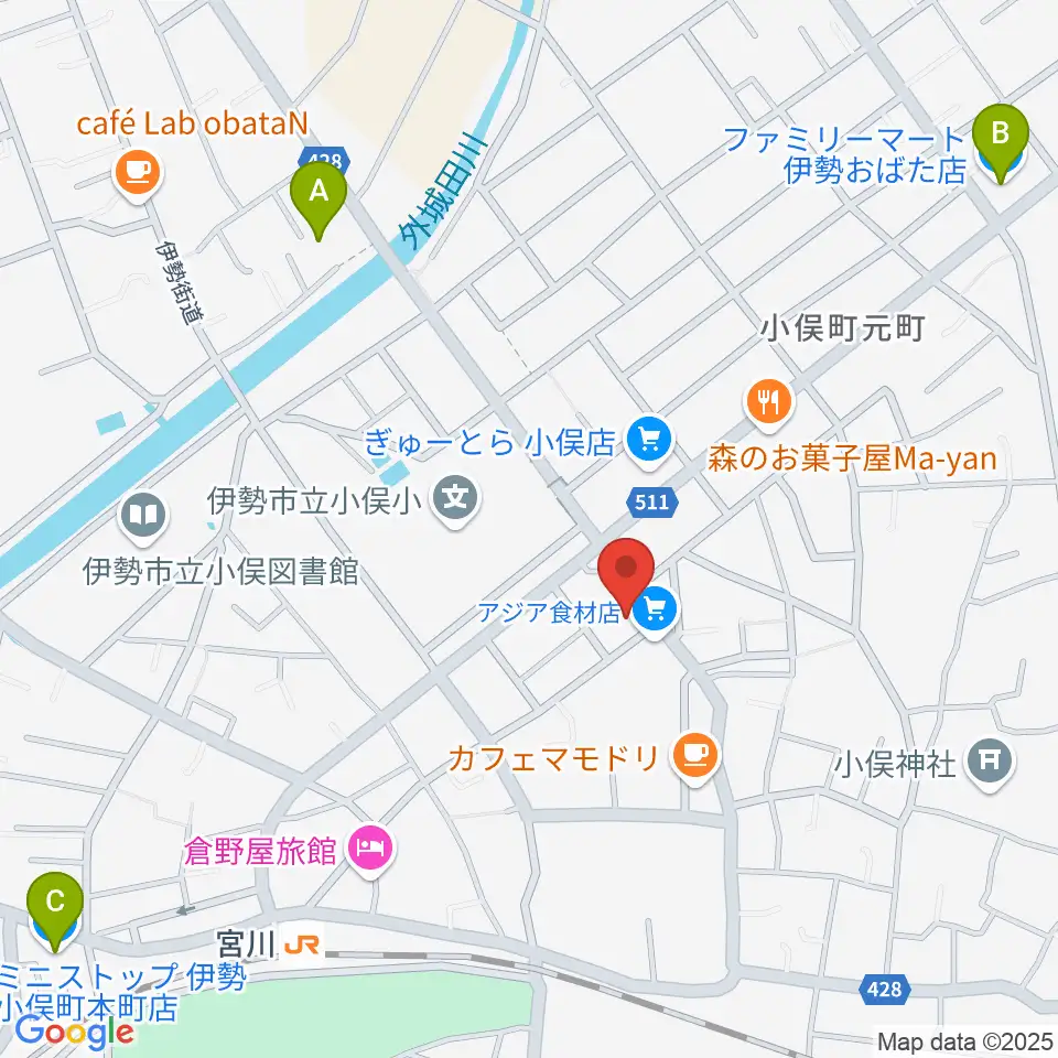 ウィーン音楽教室周辺のコンビニエンスストア一覧地図