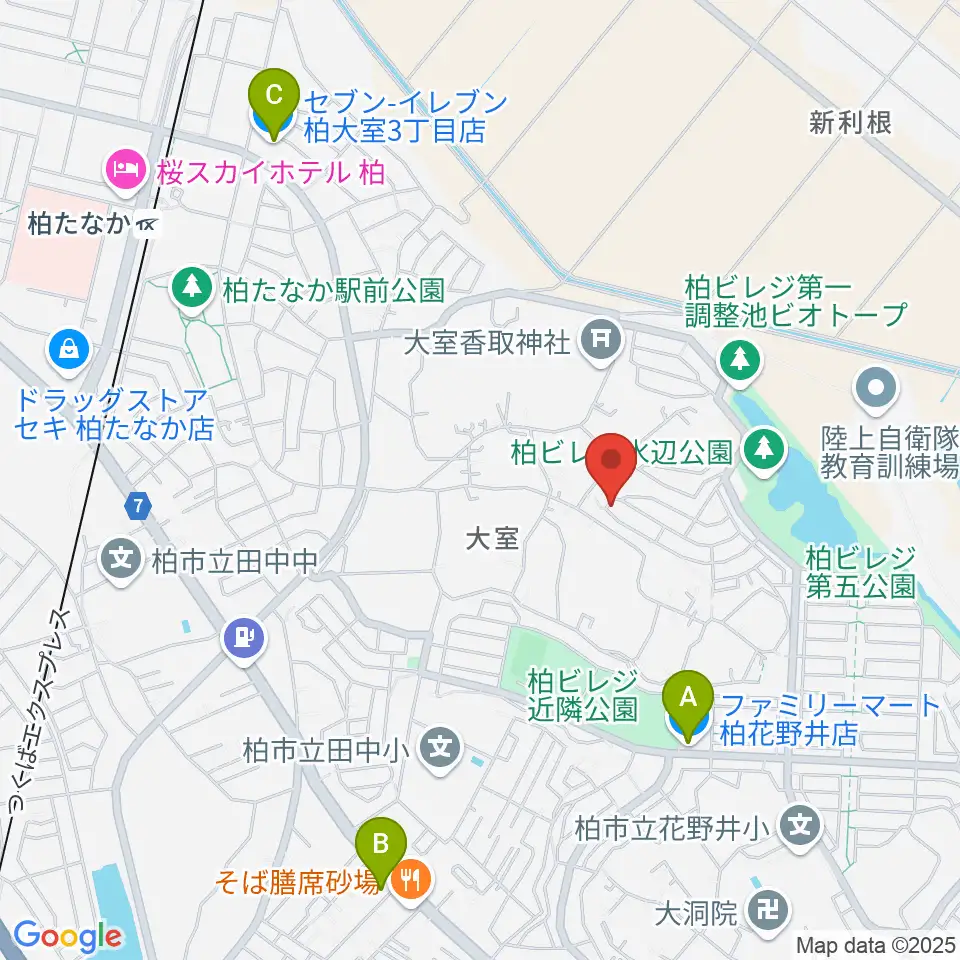 日本芸術育成学院 NANA周辺のコンビニエンスストア一覧地図
