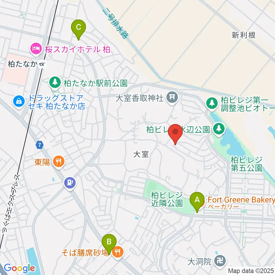 日本芸術育成学院 NANA周辺のコンビニエンスストア一覧地図