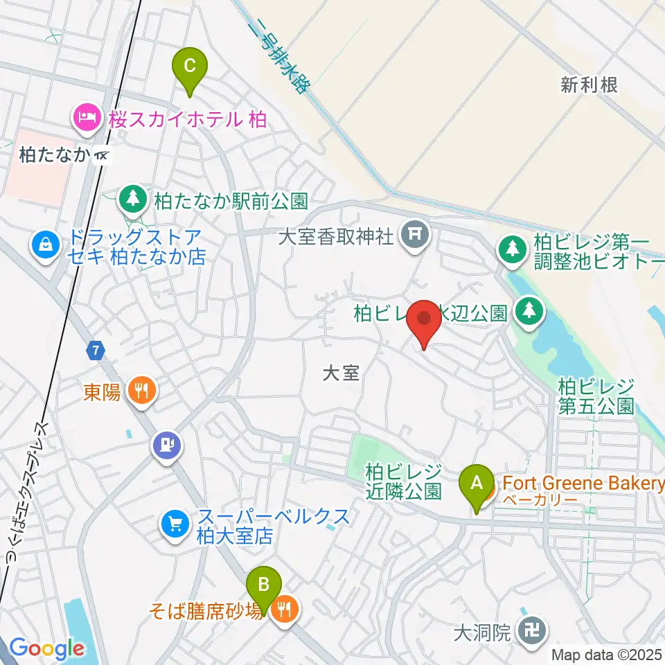 日本芸術育成学院 NANA周辺のコンビニエンスストア一覧地図