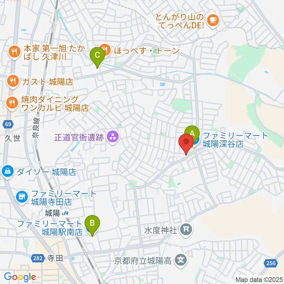 スタジオスキップ周辺のコンビニエンスストア一覧地図