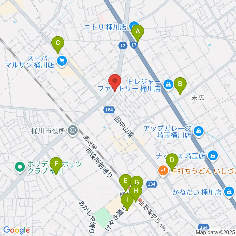 エチュード音楽教室周辺のコンビニエンスストア一覧地図