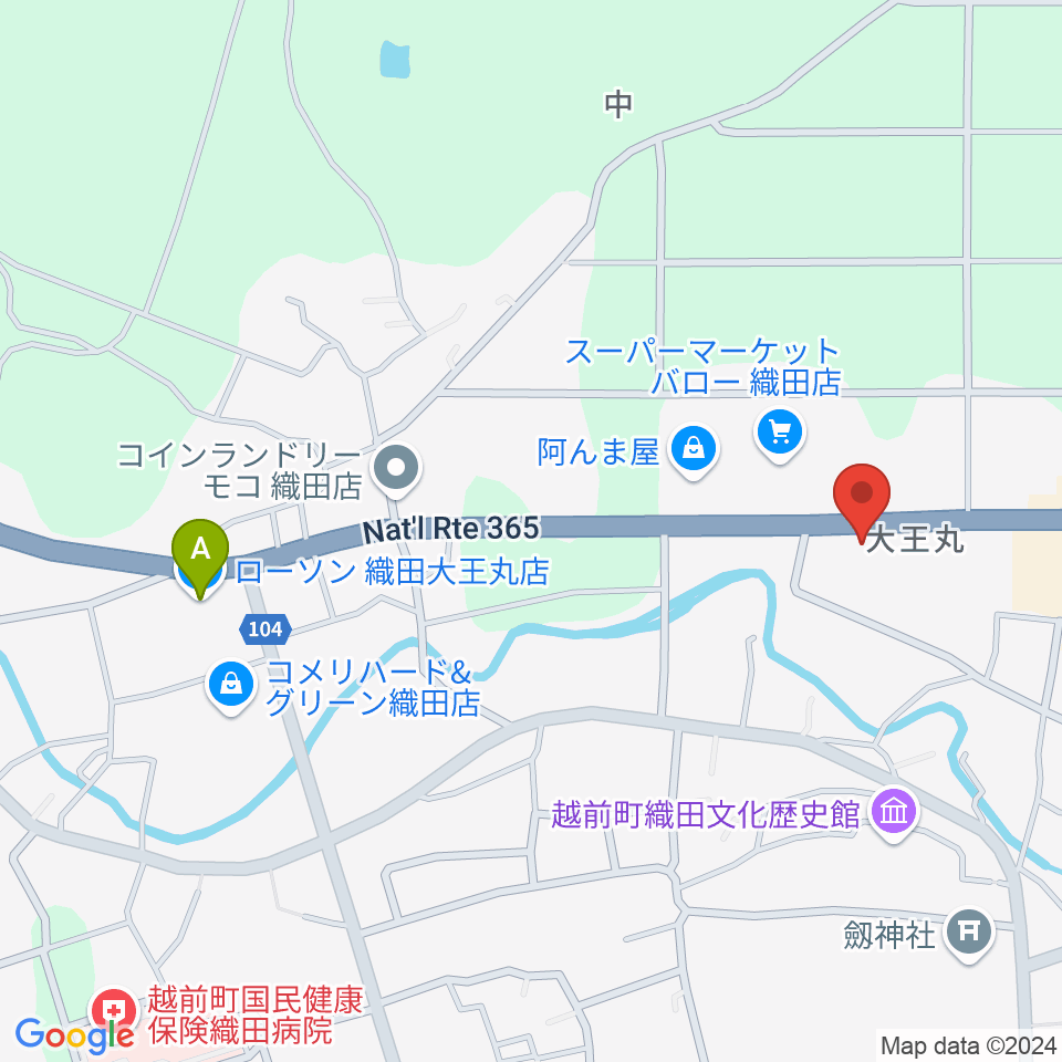 ミュージックスクールTAKEBE周辺のコンビニエンスストア一覧地図