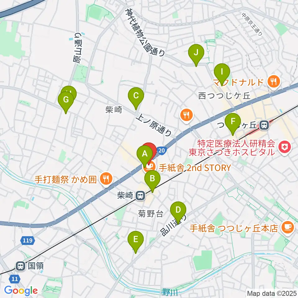 J.K.キューブ101スタジオエチュード周辺のコンビニエンスストア一覧地図