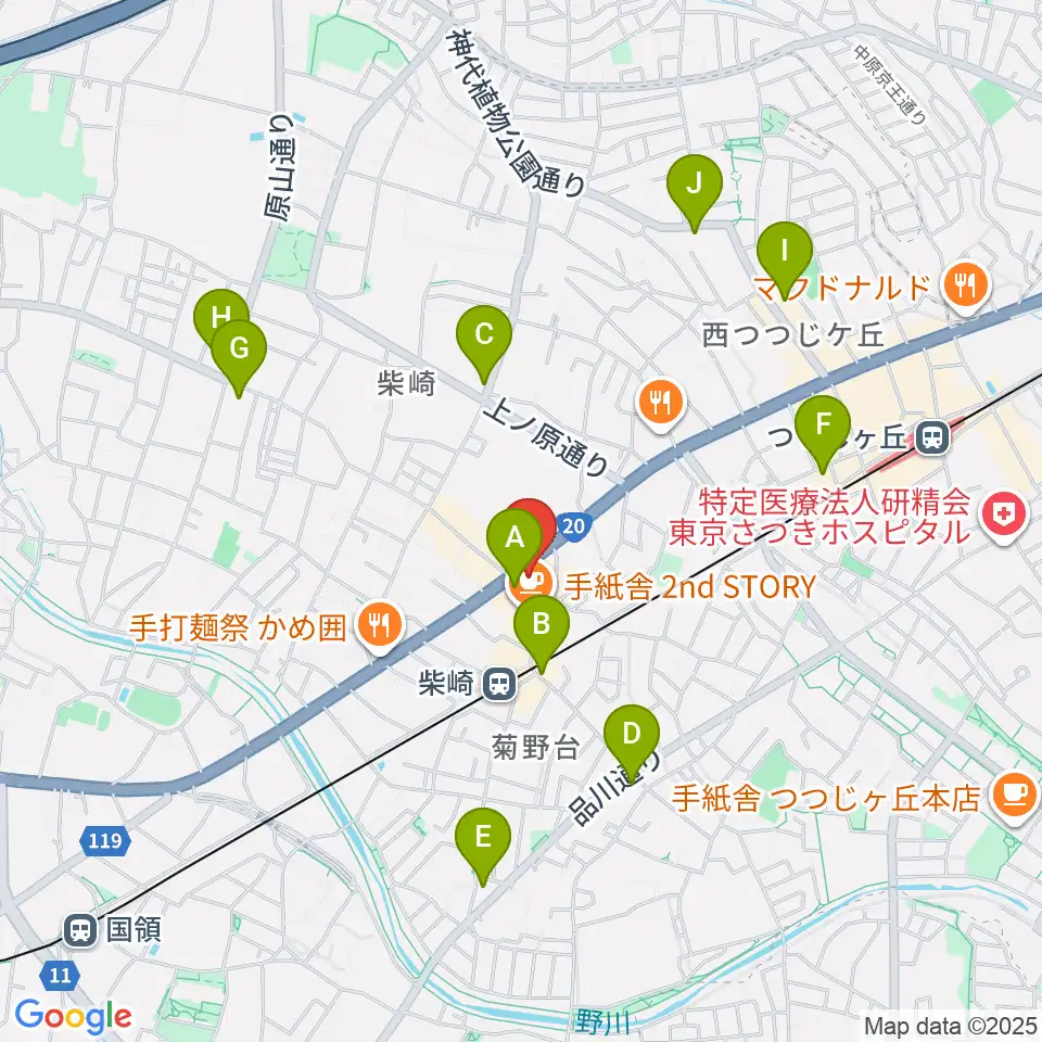 J.K.キューブ101スタジオエチュード周辺のコンビニエンスストア一覧地図