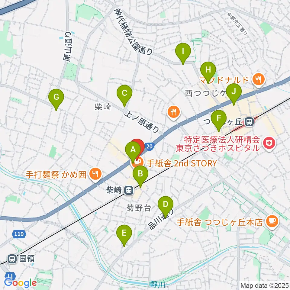 J.K.キューブ101スタジオエチュード周辺のコンビニエンスストア一覧地図