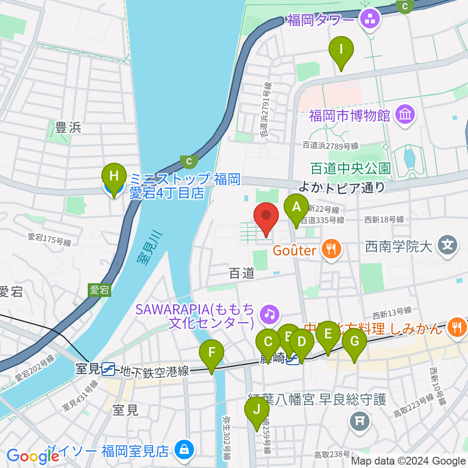 カルチャー教室てんとう虫周辺のコンビニエンスストア一覧地図