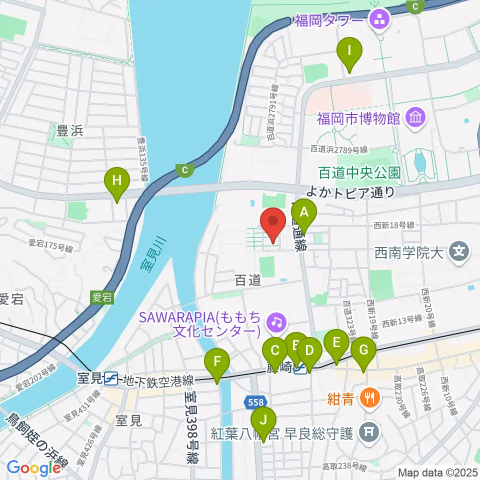 カルチャー教室てんとう虫周辺のコンビニエンスストア一覧地図