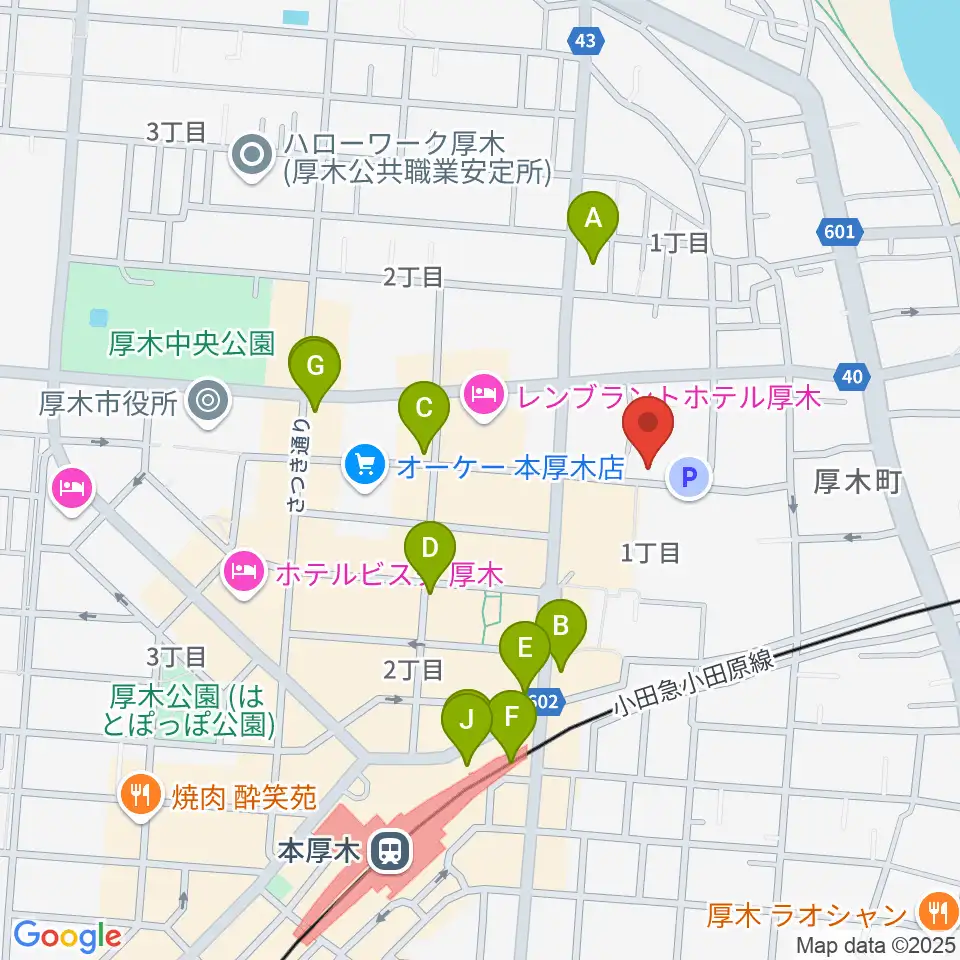 スタジオシール周辺のコンビニエンスストア一覧地図