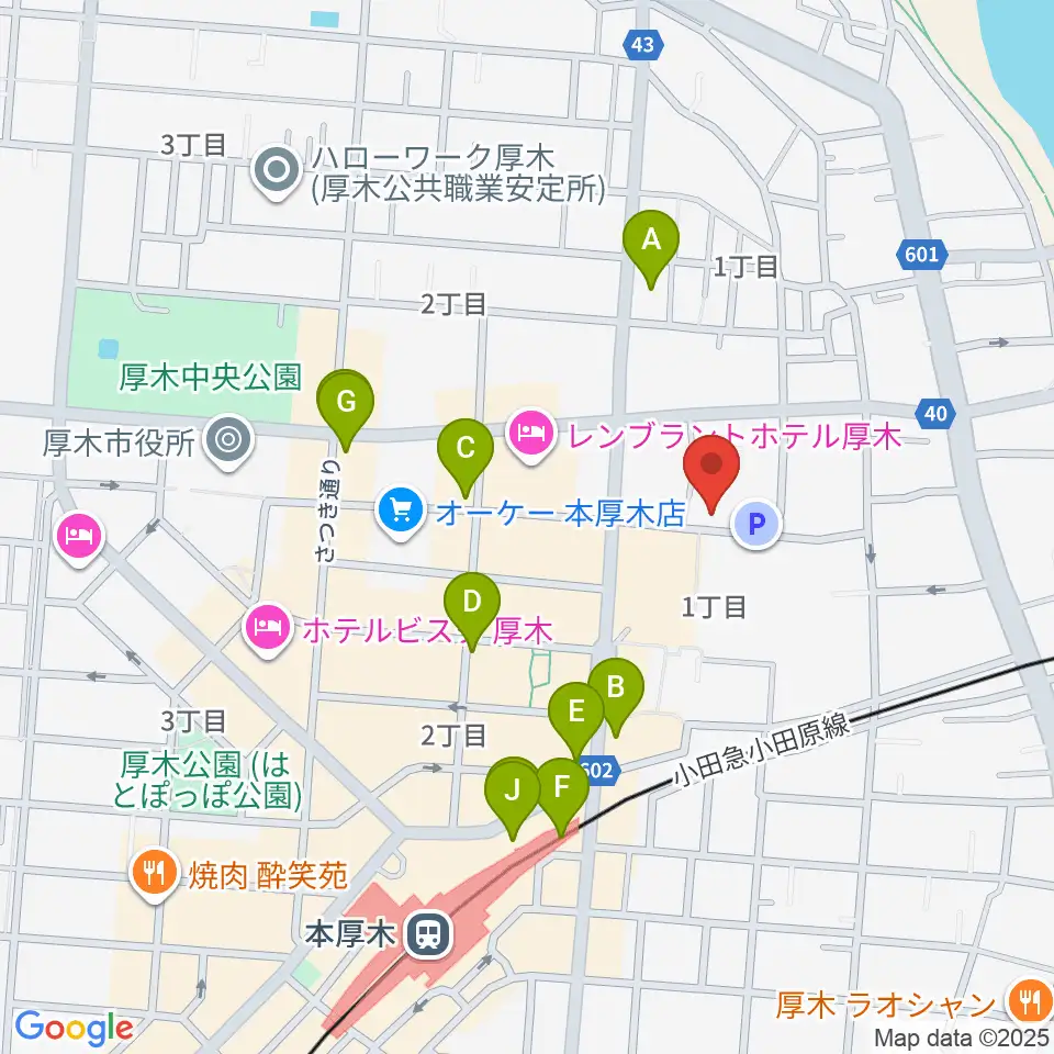 スタジオシール周辺のコンビニエンスストア一覧地図