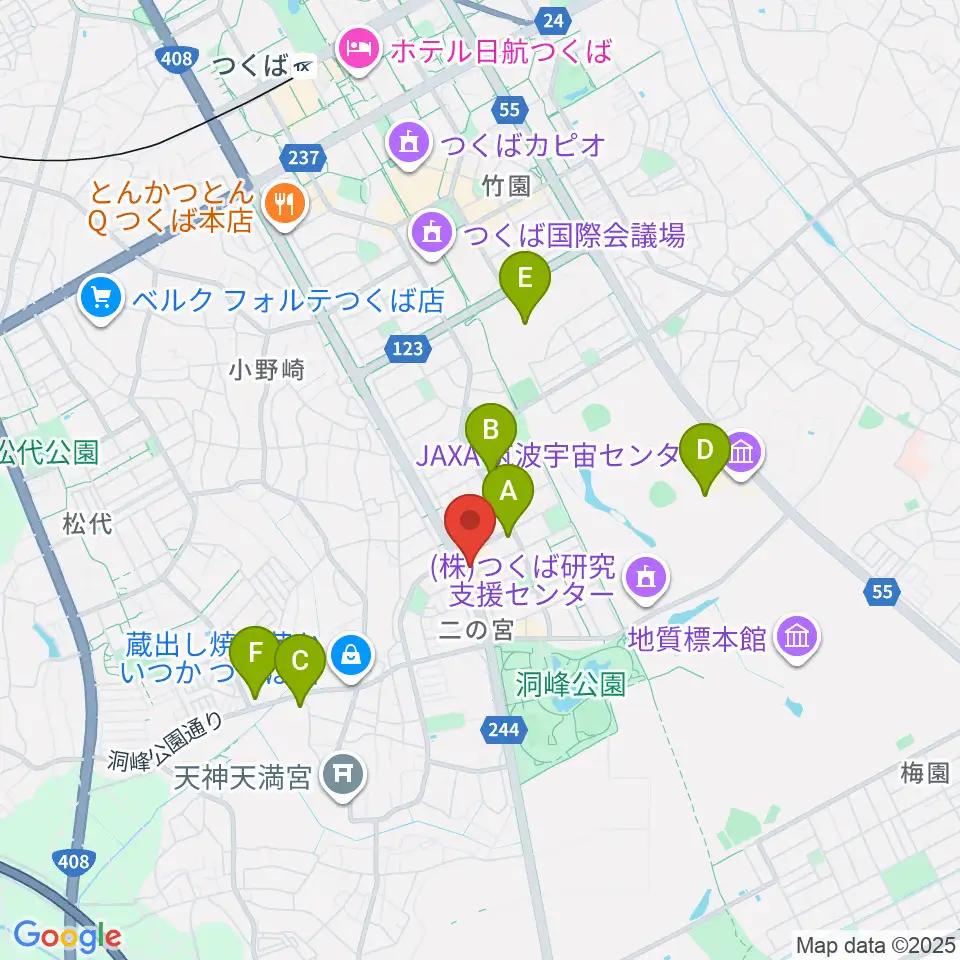 トニカ音楽院周辺のコンビニエンスストア一覧地図