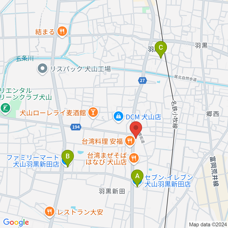 睦美音楽センター周辺のコンビニエンスストア一覧地図