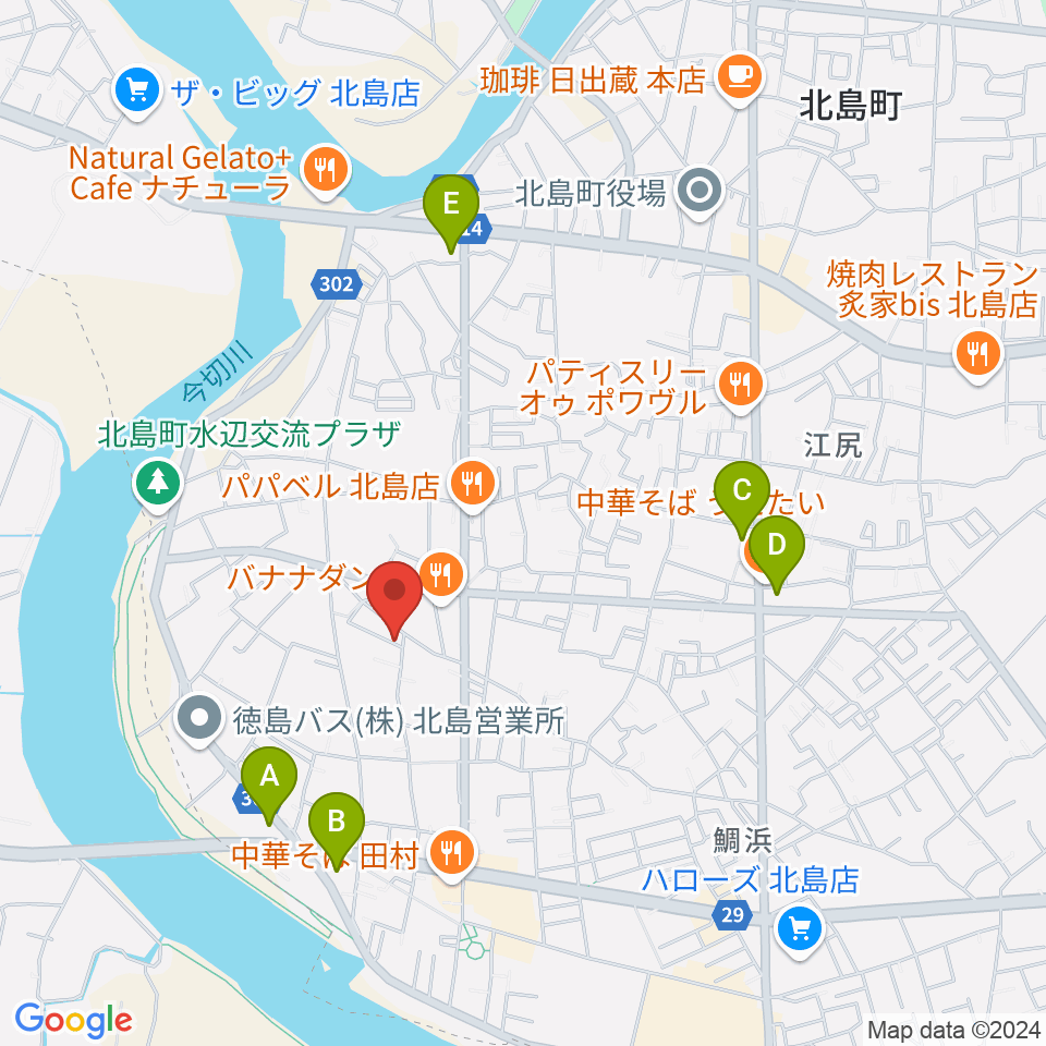 ドライブギターズ周辺のコンビニエンスストア一覧地図