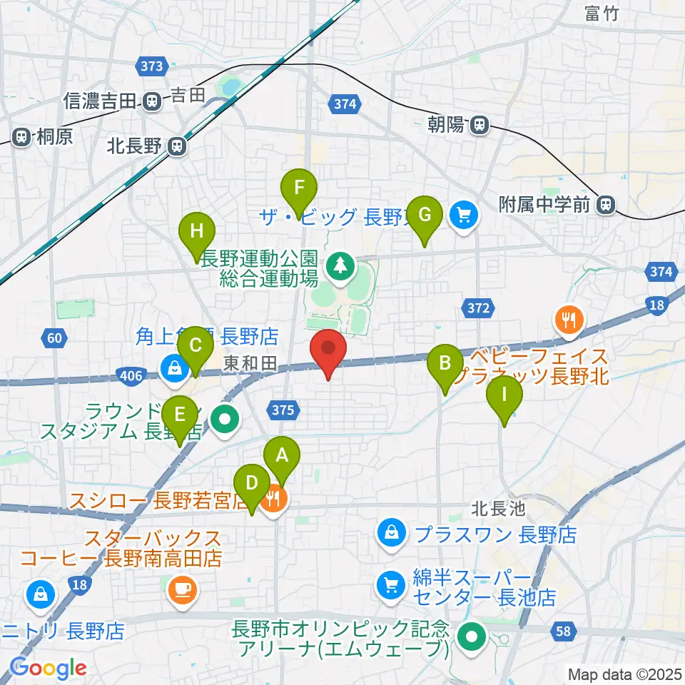 TAKE ONE周辺のコンビニエンスストア一覧地図