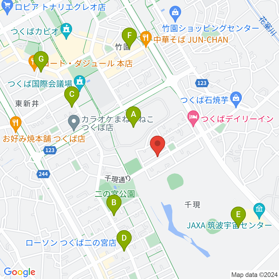 アトリエ・ドゥ・ダルクローズ周辺のコンビニエンスストア一覧地図