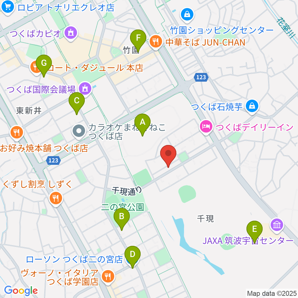 アトリエ・ドゥ・ダルクローズ周辺のコンビニエンスストア一覧地図