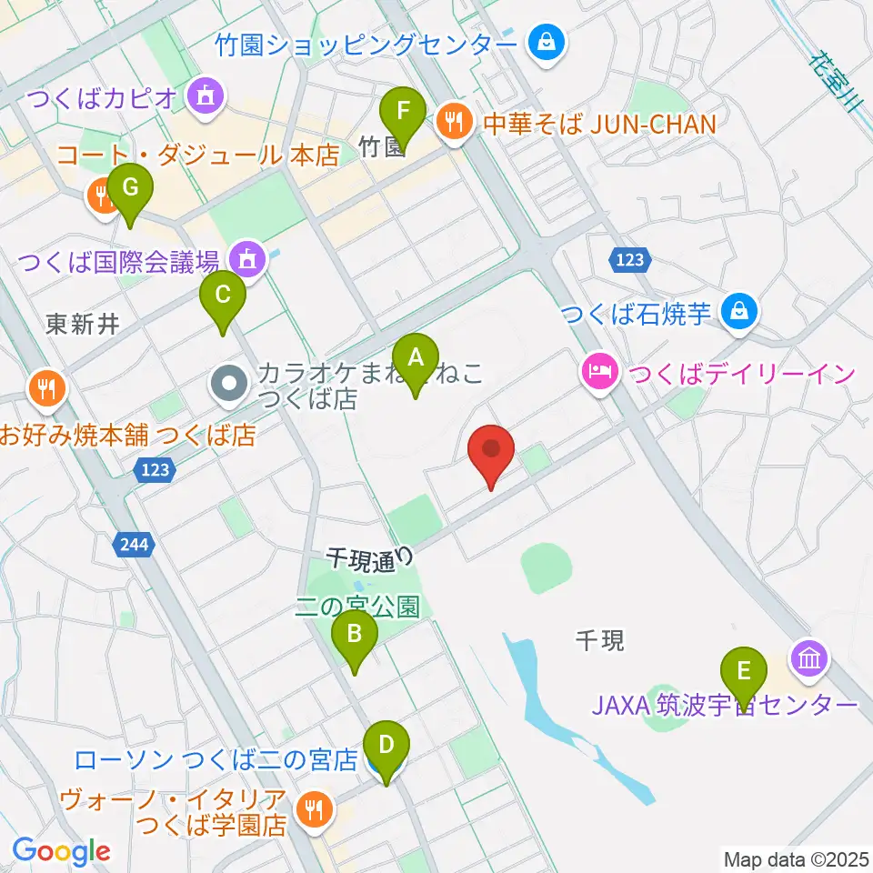 アトリエ・ドゥ・ダルクローズ周辺のコンビニエンスストア一覧地図
