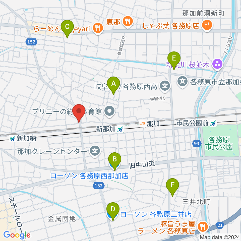 シャルテ音楽教室周辺のコンビニエンスストア一覧地図