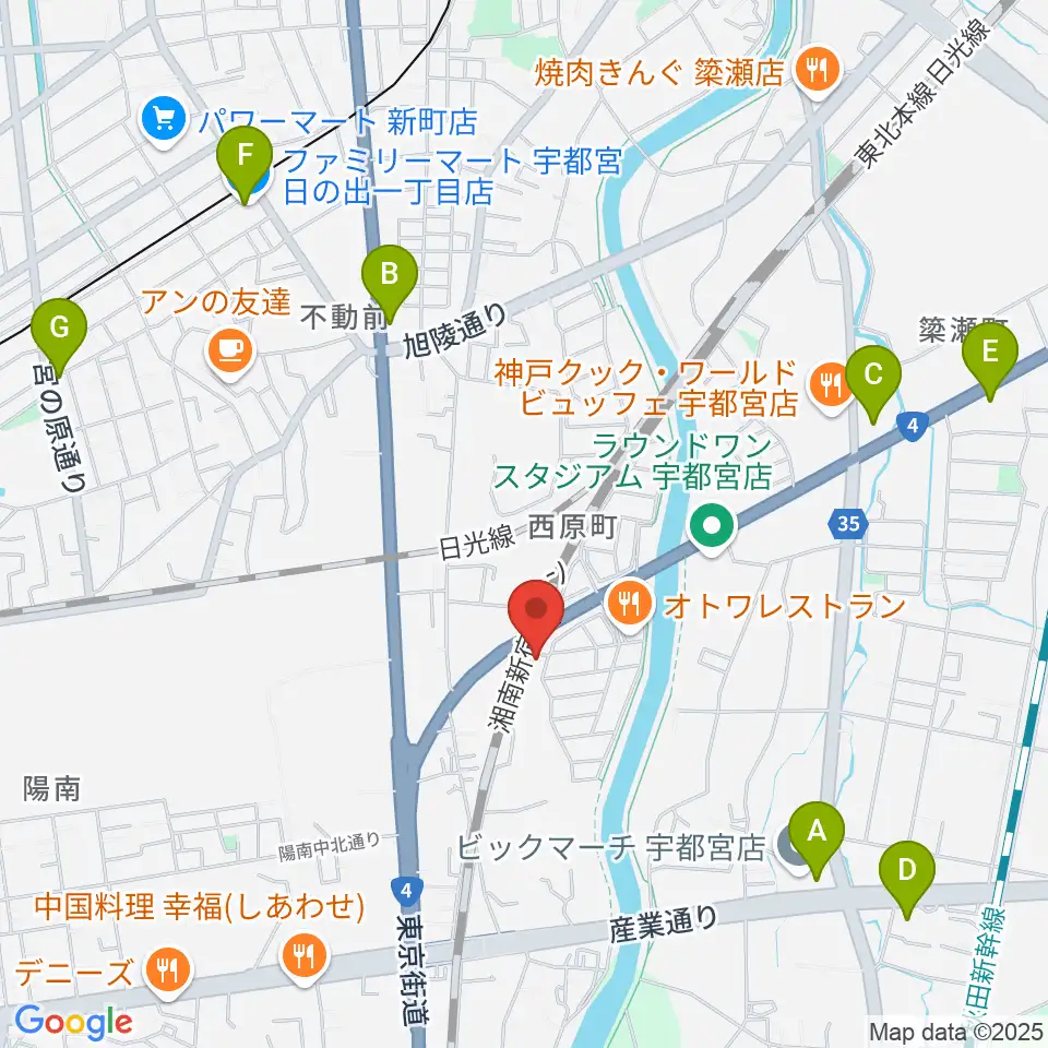 シーズ・ミュージックスクール周辺のコンビニエンスストア一覧地図