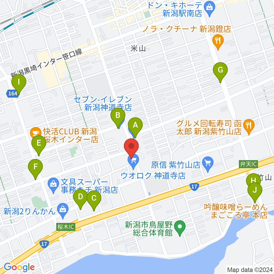 あぽろん駅南店周辺のコンビニエンスストア一覧地図