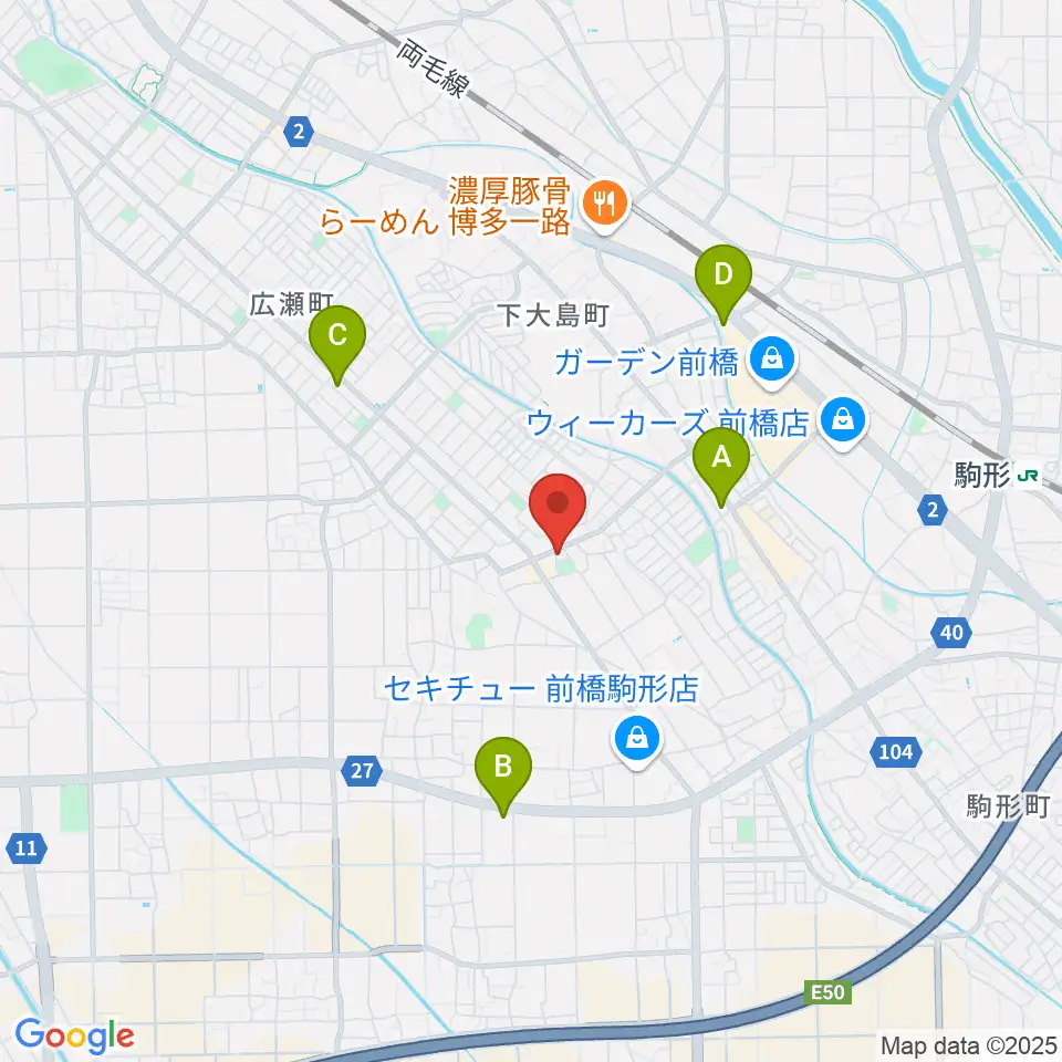 ヴィエナピアノ教室・フルート教室周辺のコンビニエンスストア一覧地図