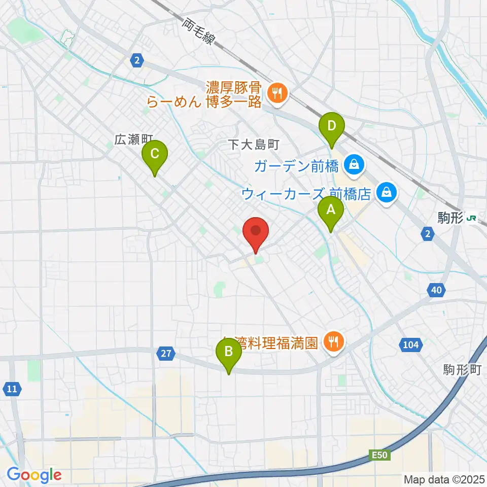 ヴィエナピアノ教室・フルート教室周辺のコンビニエンスストア一覧地図