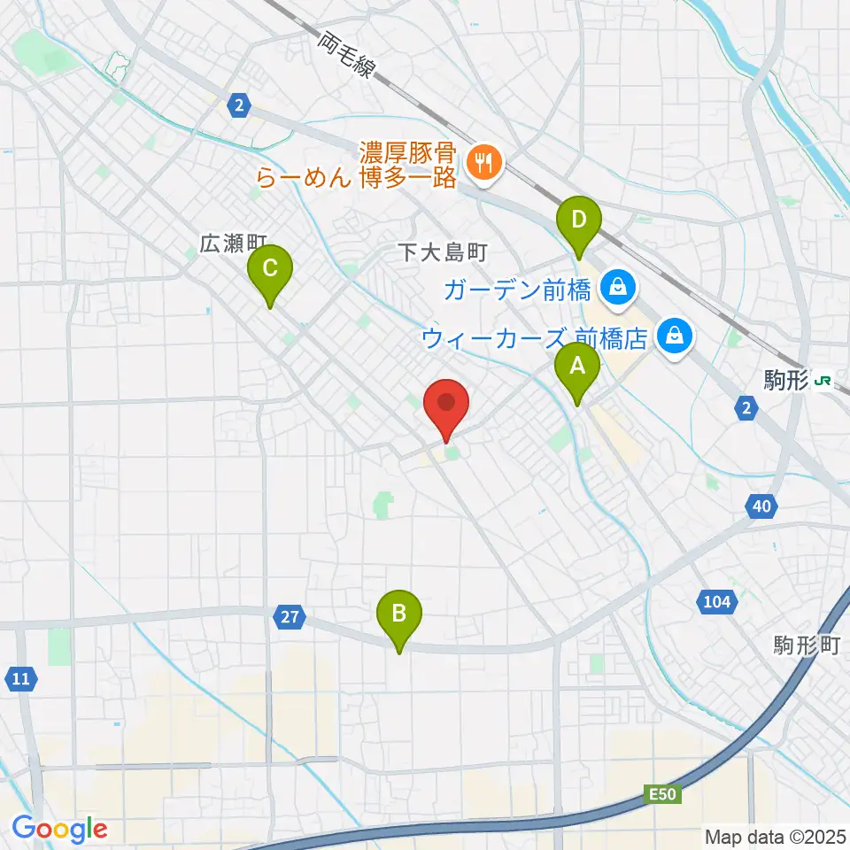 ヴィエナピアノ教室・フルート教室周辺のコンビニエンスストア一覧地図